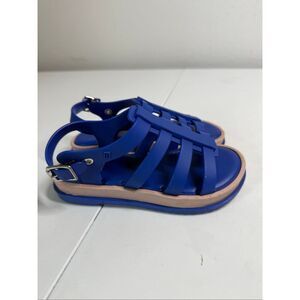 Melissa Girls MEL FLOX III Blue Sandals Size 12
